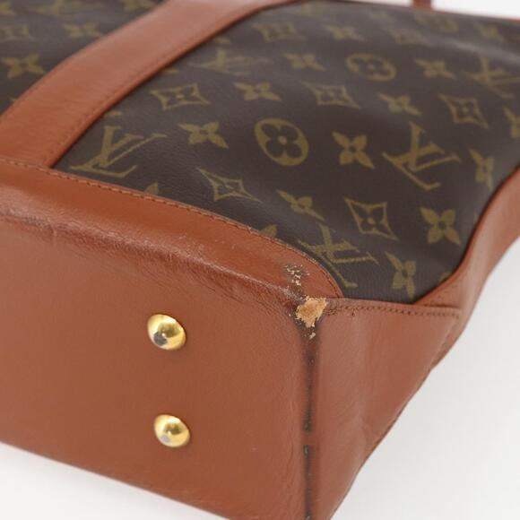 LOUIS VUITTON Monogram Sac Weekend PM Hand Bag M42425 LV...